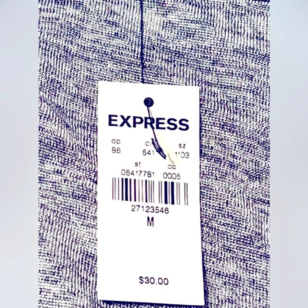 Express Metallic Ruched Side Cami - Picture 5 of 11